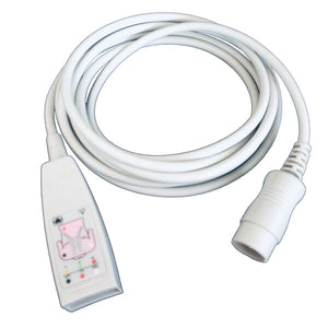 Cables and Sensors TP-23850 Compatible 3 Lead ECG Trunk Cable