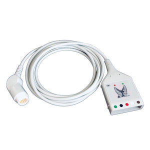 Pacific Medical NEPH1520 Compatible 5 Lead ECG Trunk Cable