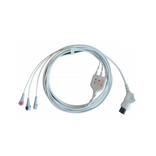 Zoll 9500-0229-02 Compatible 3 Lead ECG Cable