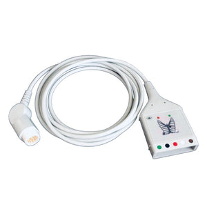 Philips M1520A Compatible 5 Lead ECG Trunk Cable